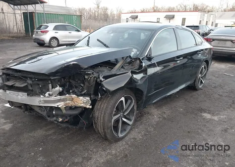 2019 Honda Accord Sport 2.0T from USA, damaged, VIN 1HGCV2F37KA002709